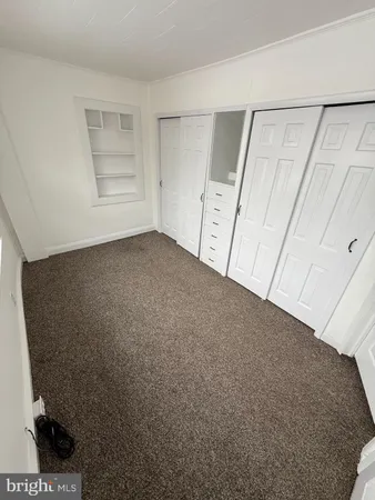 a view of closet area