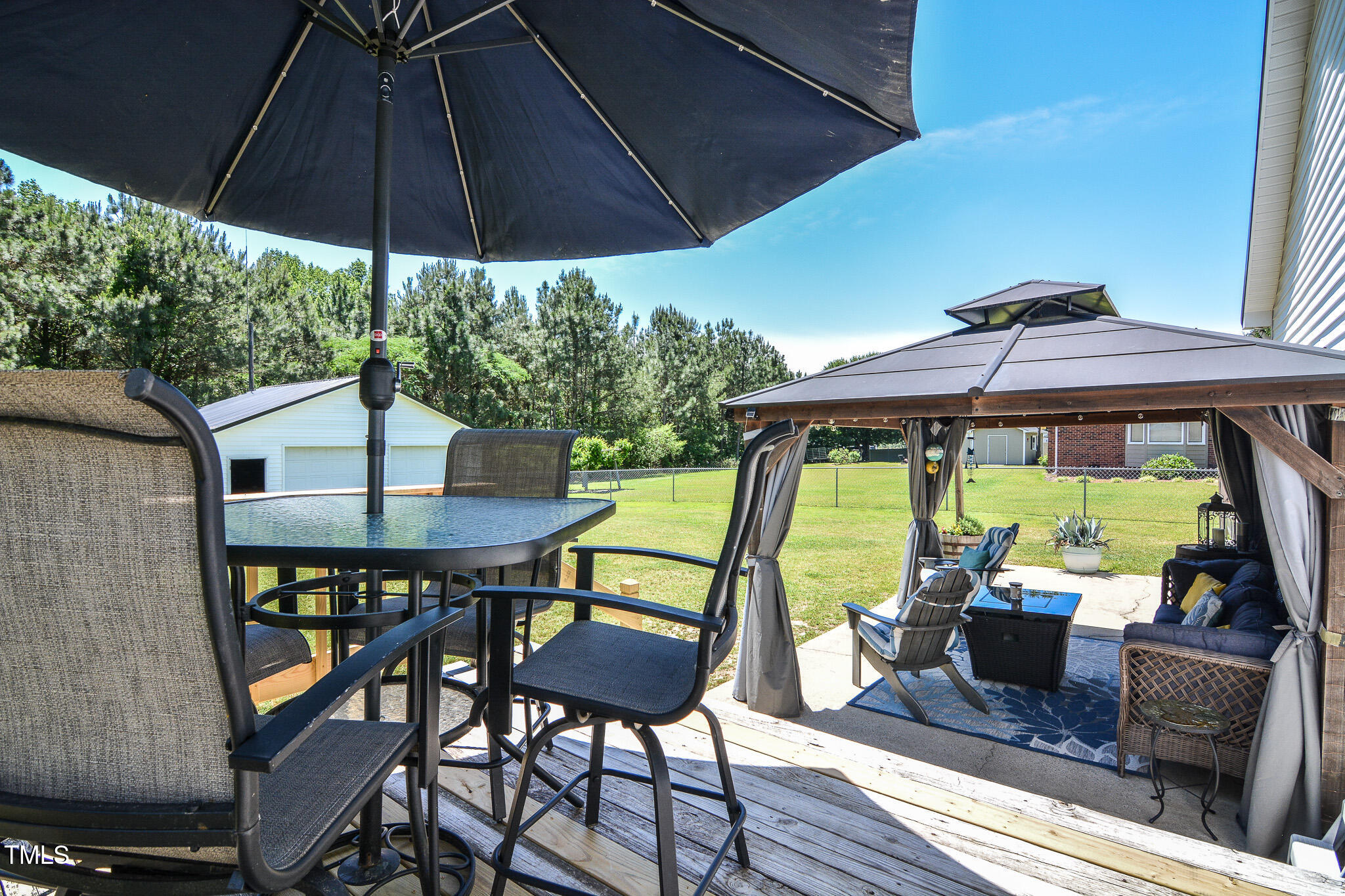 2717 Jack Road Clayton, NC 27520 - Photo 42 of 59 View from Deck