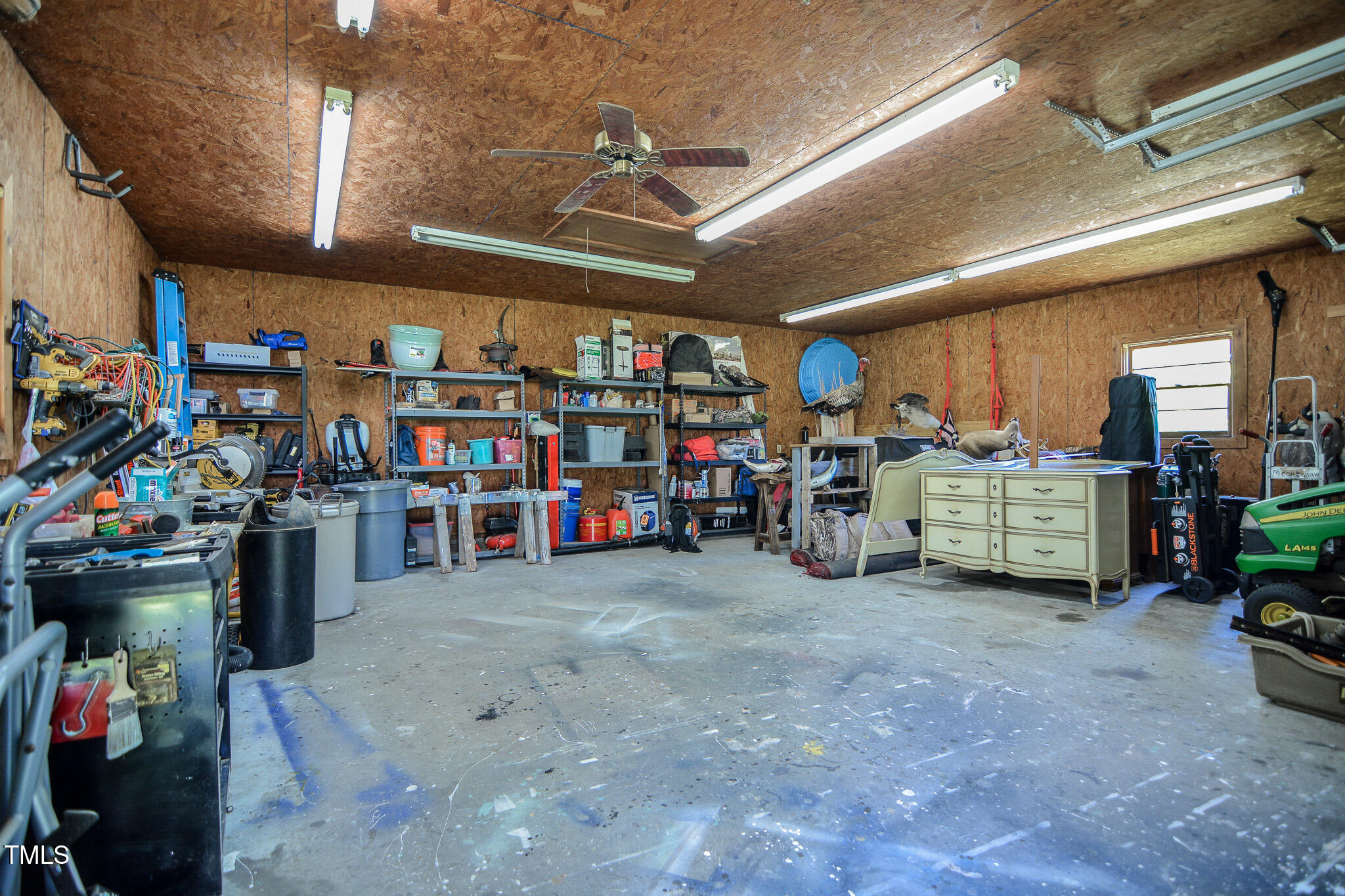 2717 Jack Road Clayton, NC 27520 - Photo 47 of 59 View Inside 28x28 Workshop