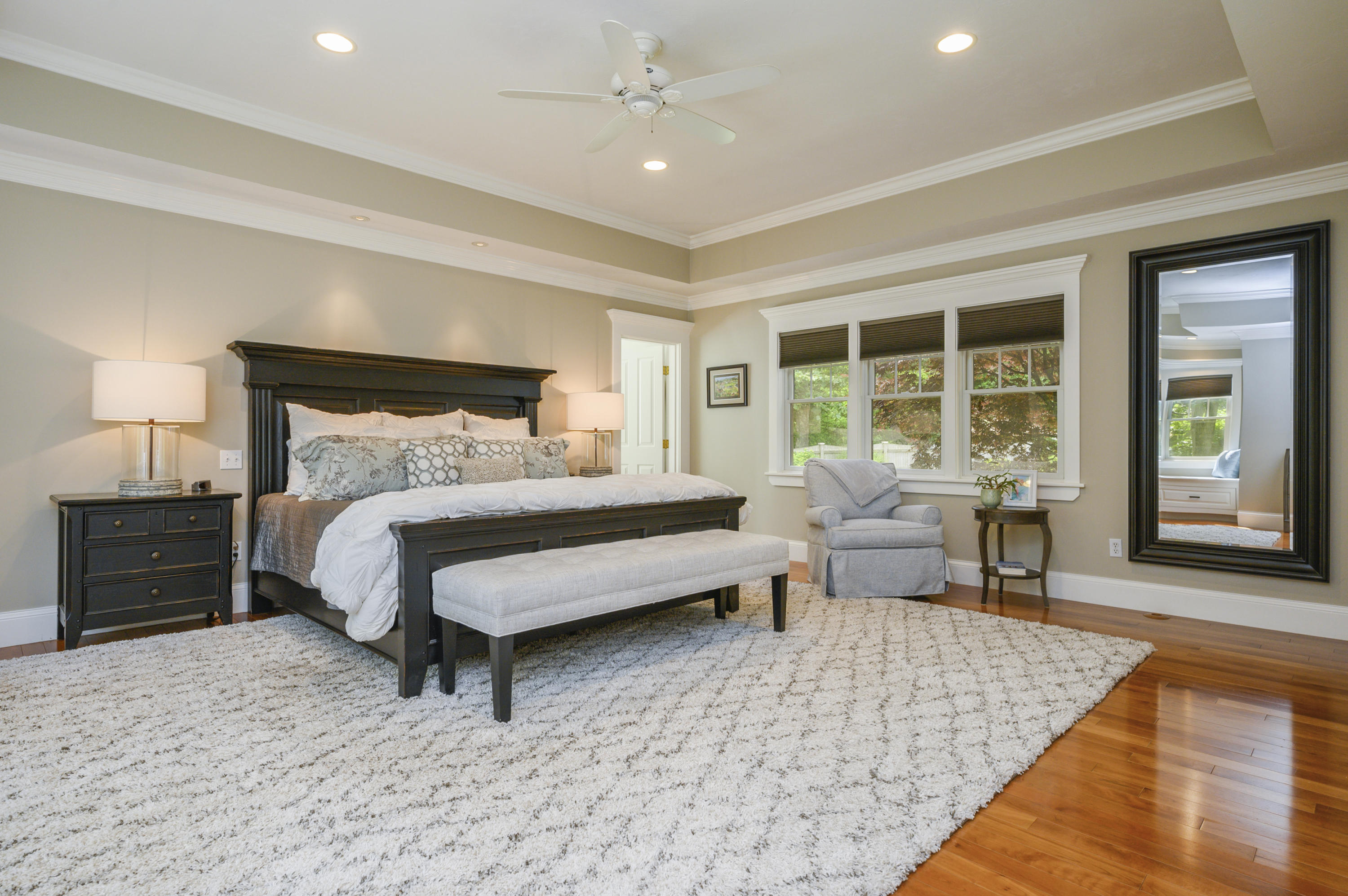 80 Crocker Road West Barnstable, MA 02668 - Photo 19 of 35 a bedroom with a bed and wooden floor