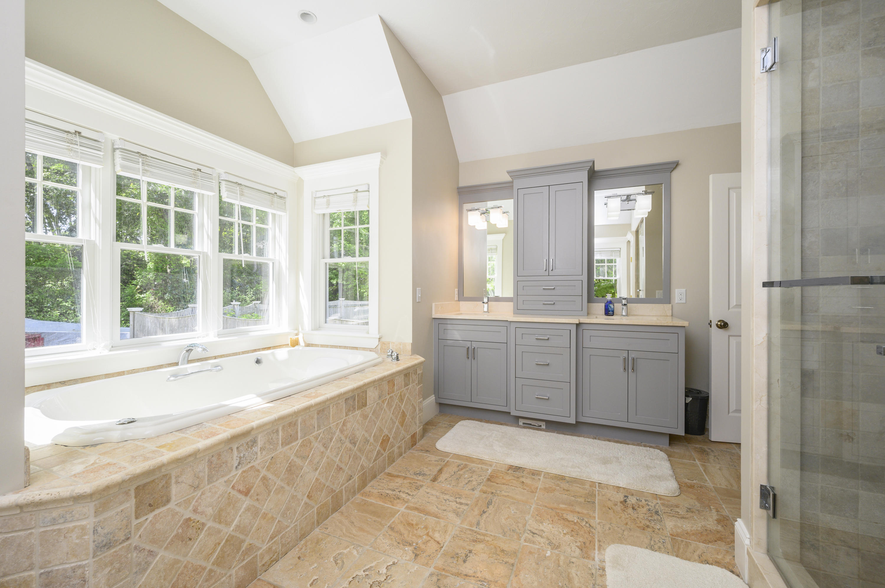 80 Crocker Road West Barnstable, MA 02668 - Photo 22 of 35 a spacious bathroom with a tub sink and mirror