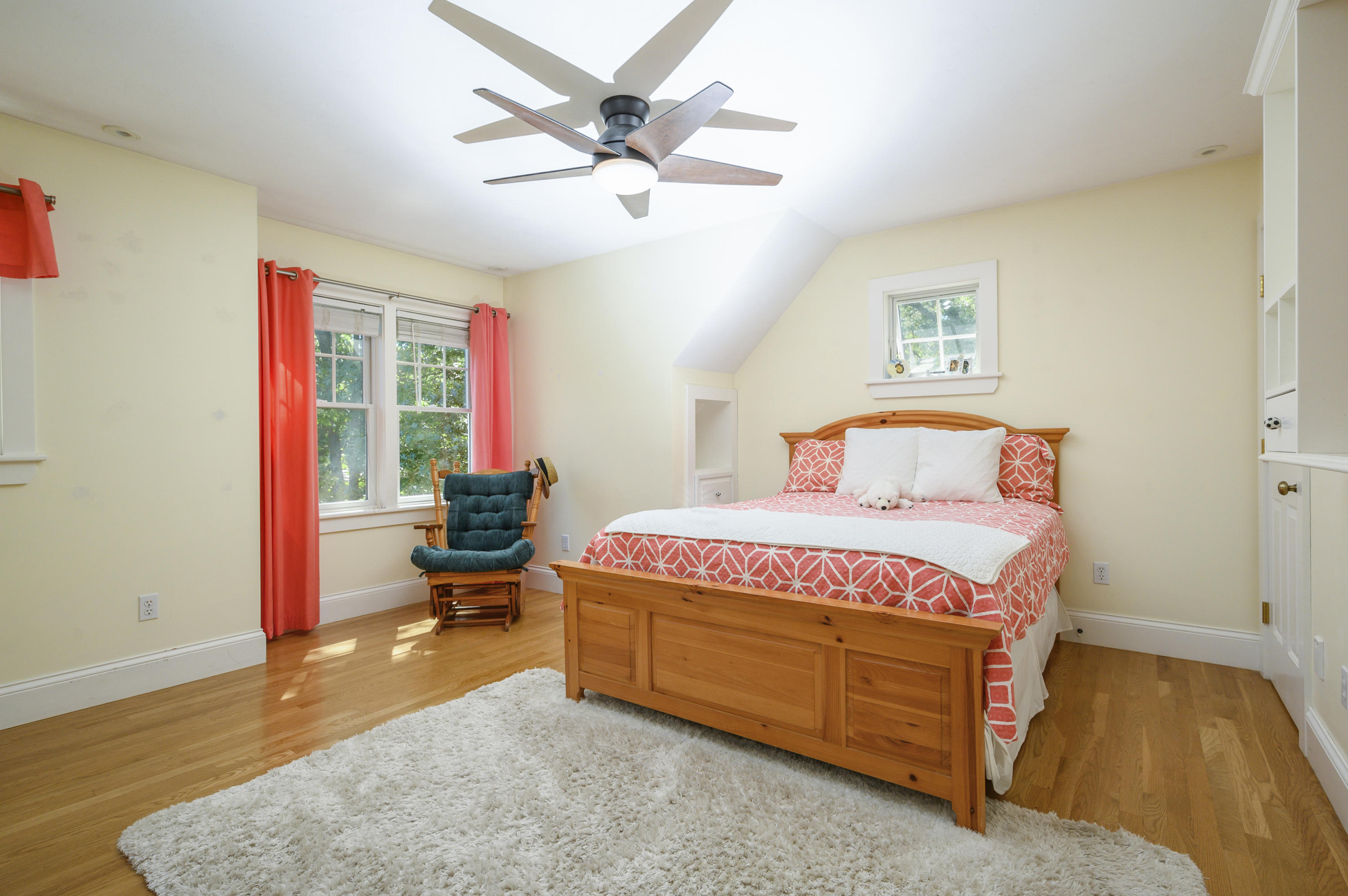 80 Crocker Road West Barnstable, MA 02668 - Photo 26 of 35 a bedroom with a bed and wooden floor