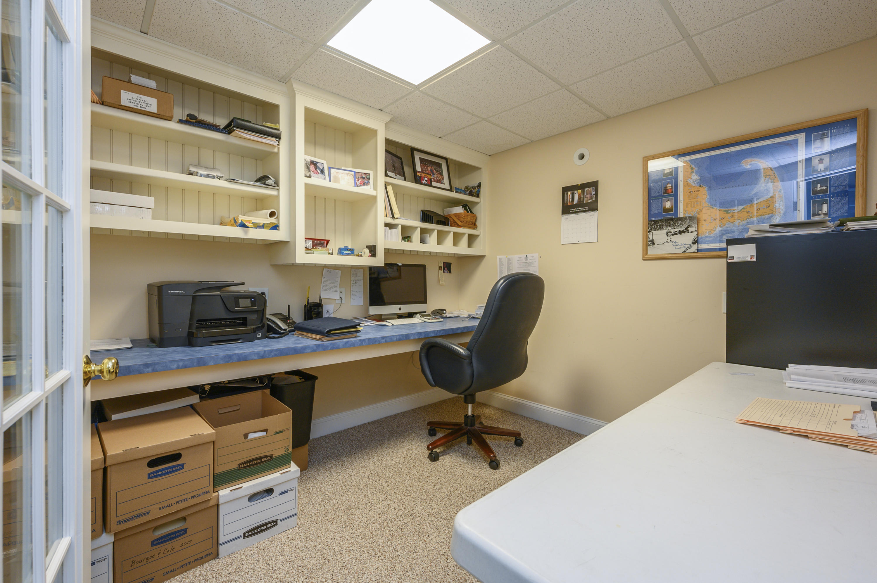 80 Crocker Road West Barnstable, MA 02668 - Photo 30 of 35 a work space with wooden floor and furniture