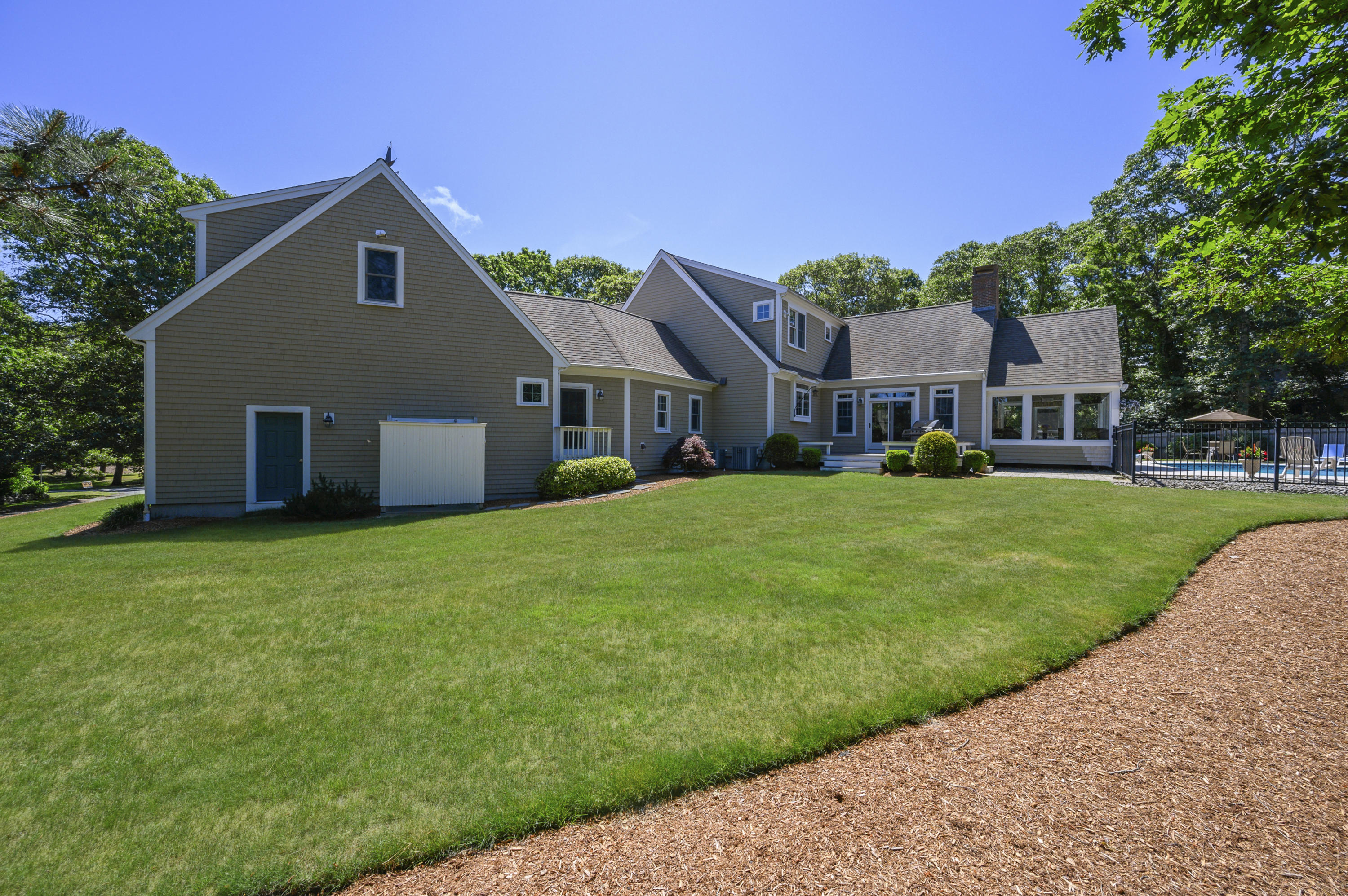 80 Crocker Road West Barnstable, MA 02668 - Photo 7 of 35 a front view of house with yard and green space