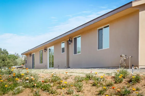 a house with a yard