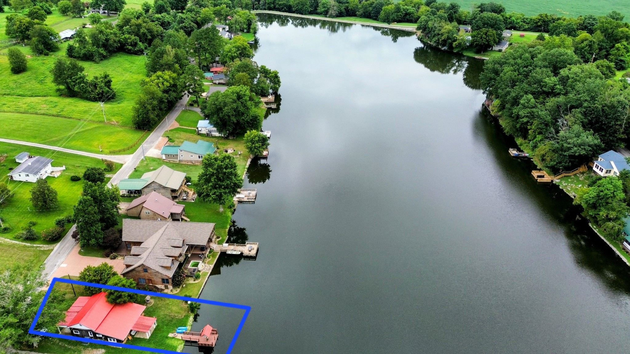 2921 Clear Creek Road Pulaski, TN 38478 - Photo 4 of 19 an aerial view of house with yard swimming pool and outdoor seating