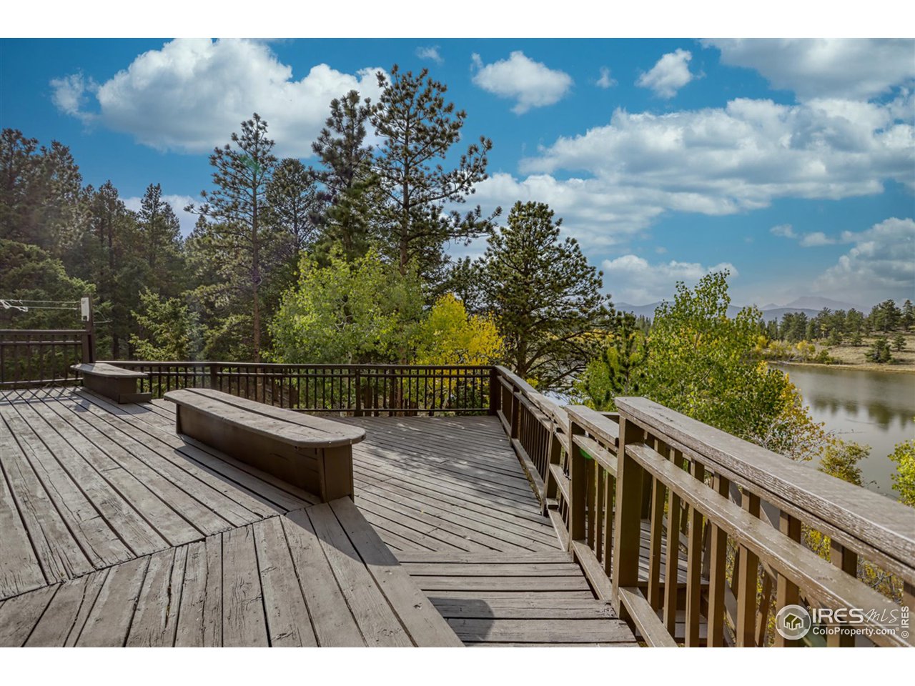 1290 Rock Lake Road Ward, CO 80481 - Photo 3 of 28 Spacious deck