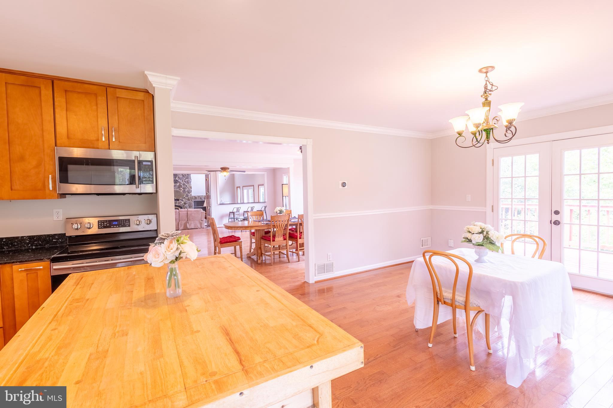 15466 Arthur Road King George, VA 22485 - Photo 12 of 46 Kitchen, Dining Area & Kitchen Table Space View