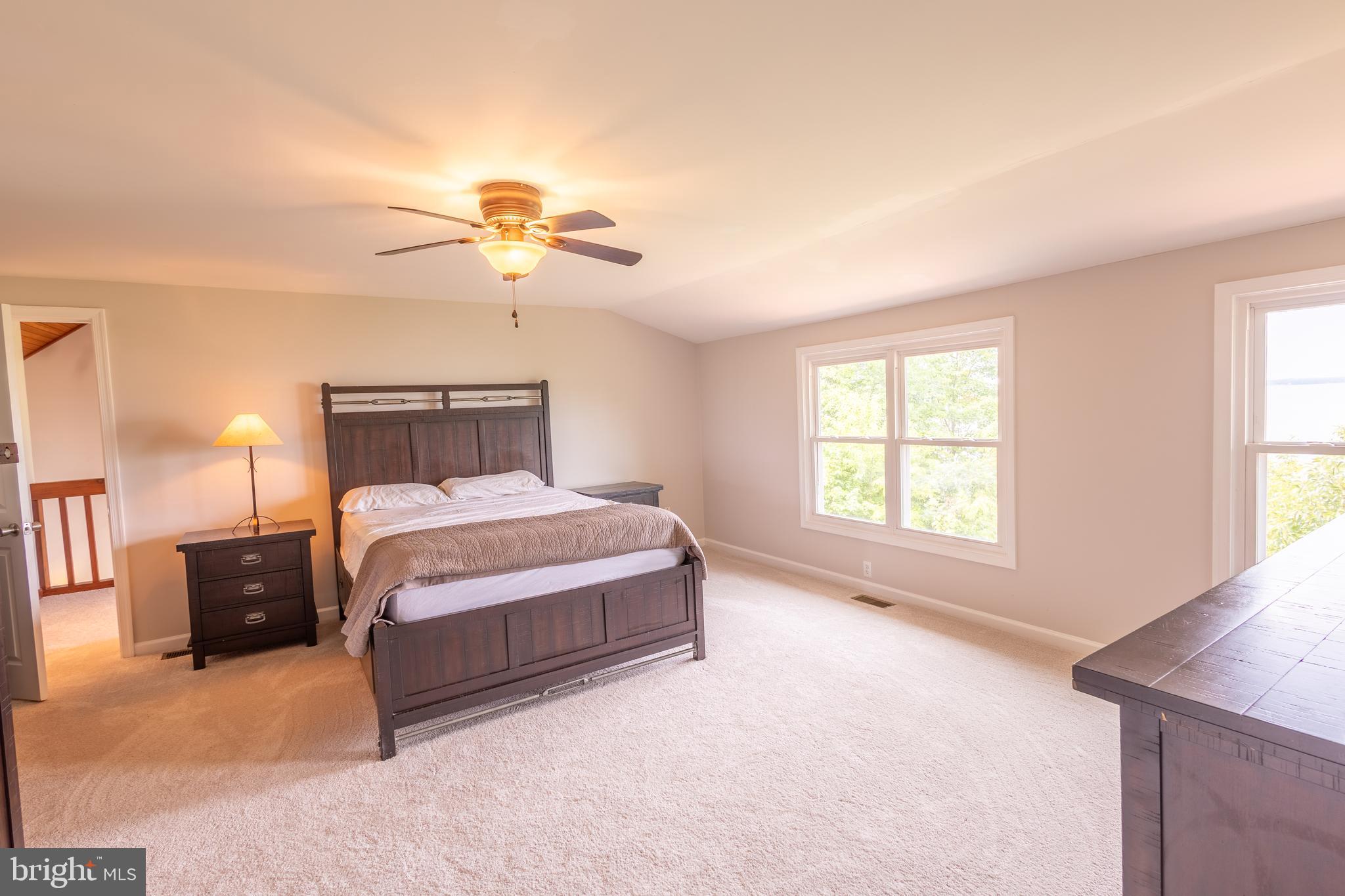 15466 Arthur Road King George, VA 22485 - Photo 23 of 46 Primary Bedroom w/Carpet & Ceiling Fan