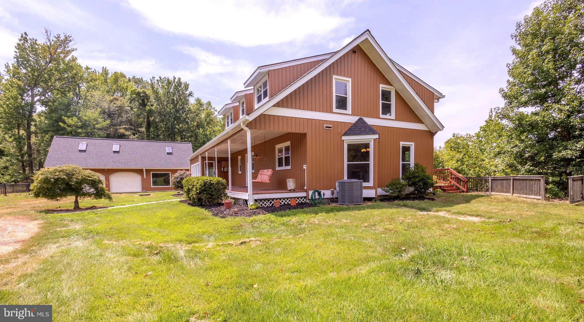 15466 Arthur Road King George, VA 22485 - Photo 4 of 46 Side Exterior w/View of Spacious Front Porch
