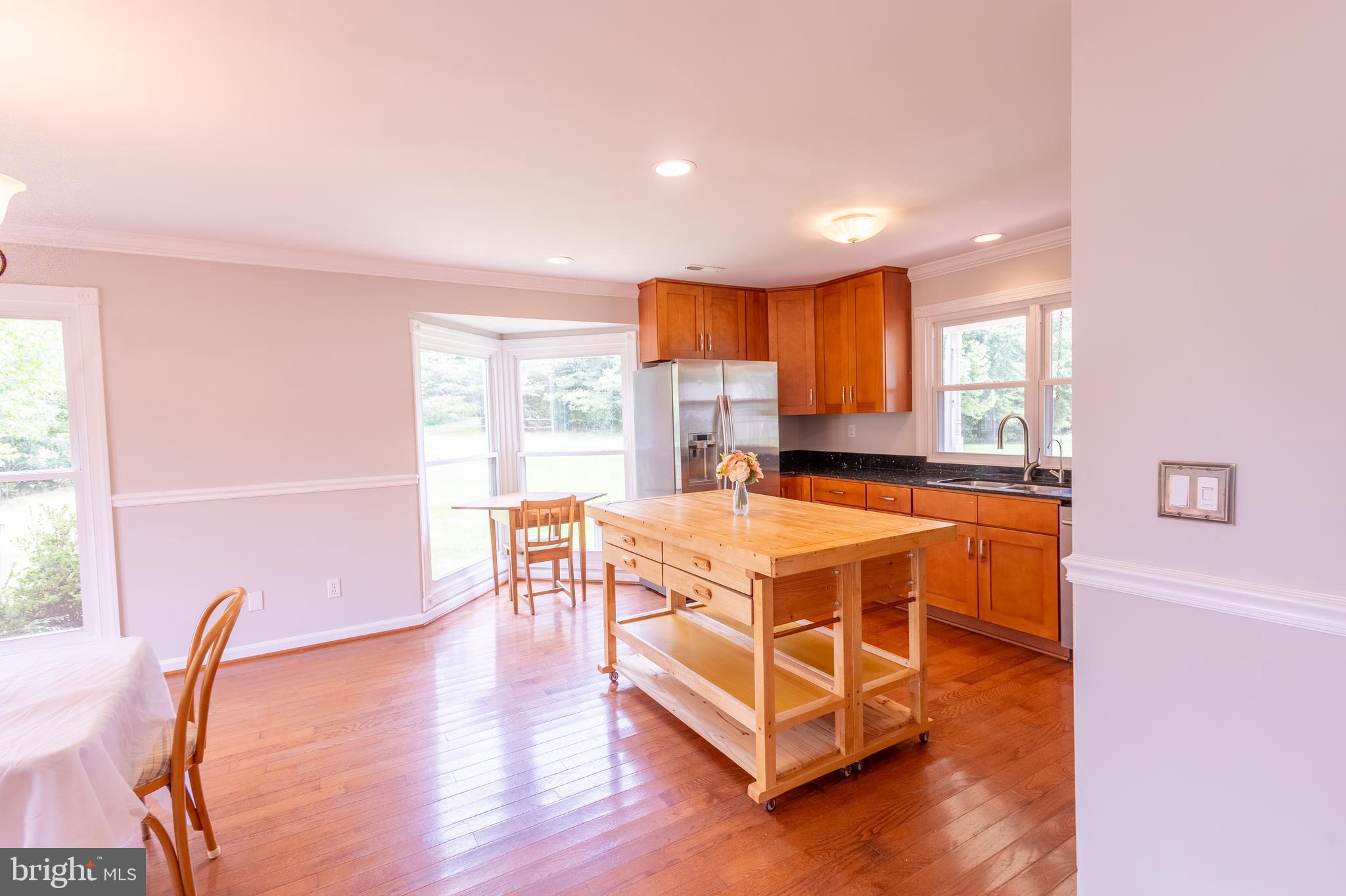 15466 Arthur Road King George, VA 22485 - Photo 9 of 46 Kitchen Breakfast Area with Beautiful Light