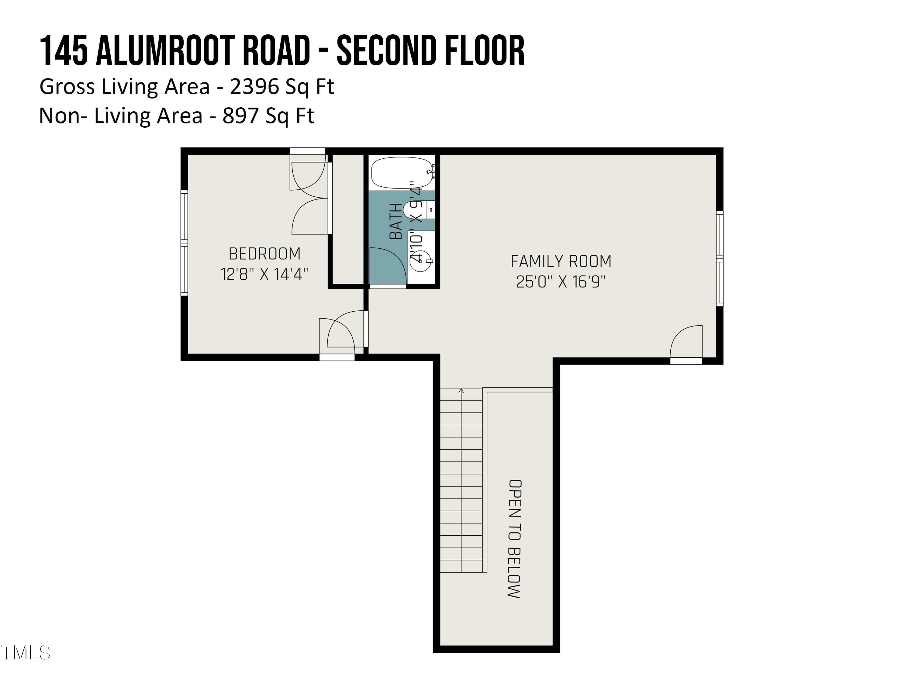 145 Alumroot Road Holly Springs, NC 27540 - Photo 27 of 28 145_alumroot_road_-_second_floor