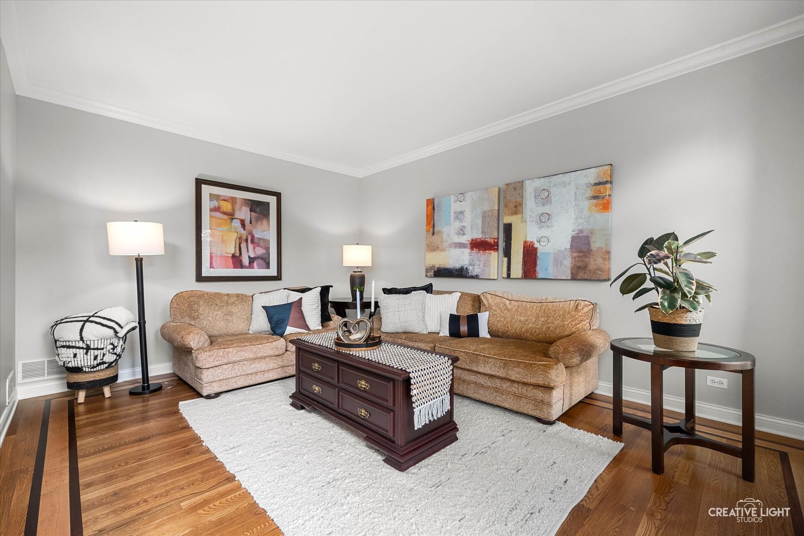 2131 Snow Creek Road Naperville, IL 60564 - Photo 9 of 44 a living room with furniture and a rug