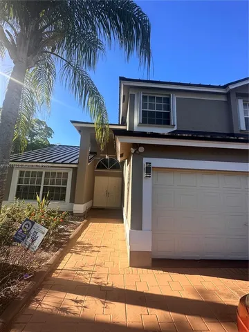 a front view of house with yard