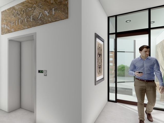 5691 North Ridge Avenue, Unit 401 Chicago, IL 60660 - Photo 6 of 12 a view of entryway
