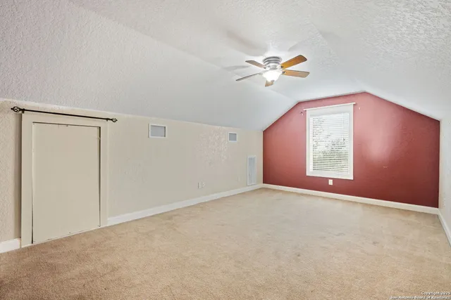 an aerial view of beach and ocean