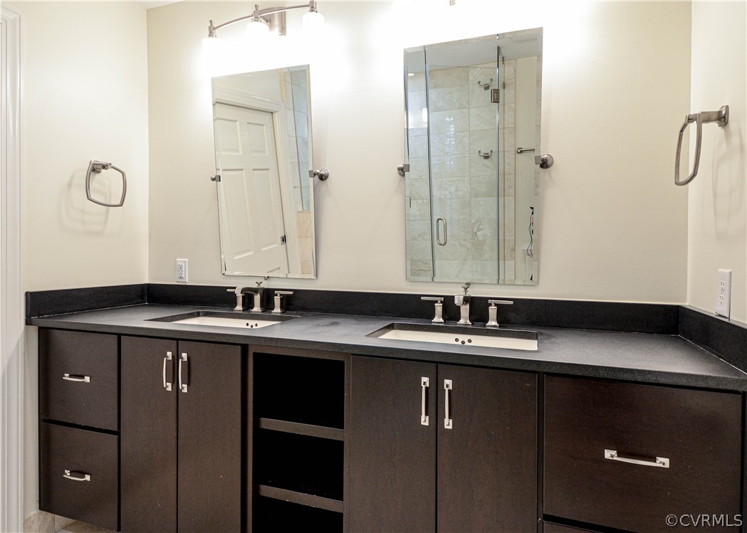 2262 Banstead Road Midlothian, VA 23113 - Photo 19 of 40 Renovated primary bathroom with double vanity