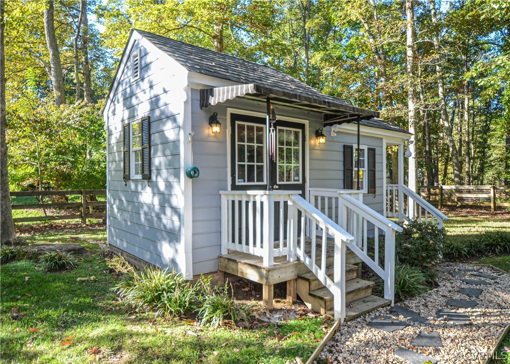 2262 Banstead Road Midlothian, VA 23113 - Photo 30 of 40 The shed was recently converted into a charming ho