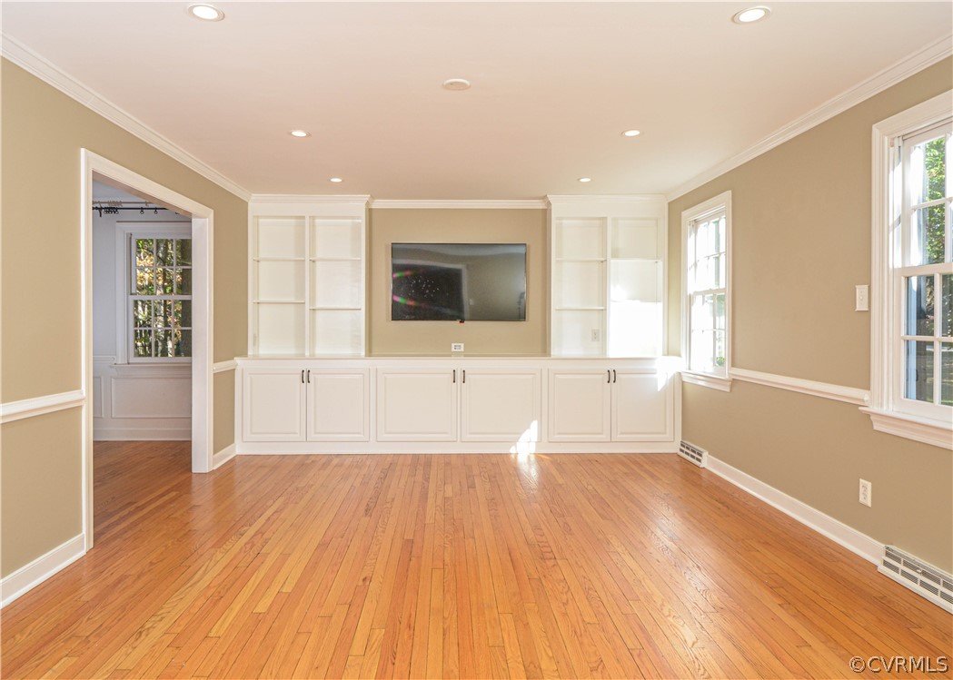 2262 Banstead Road Midlothian, VA 23113 - Photo 6 of 40 Formal living room with built-in shelves, storage