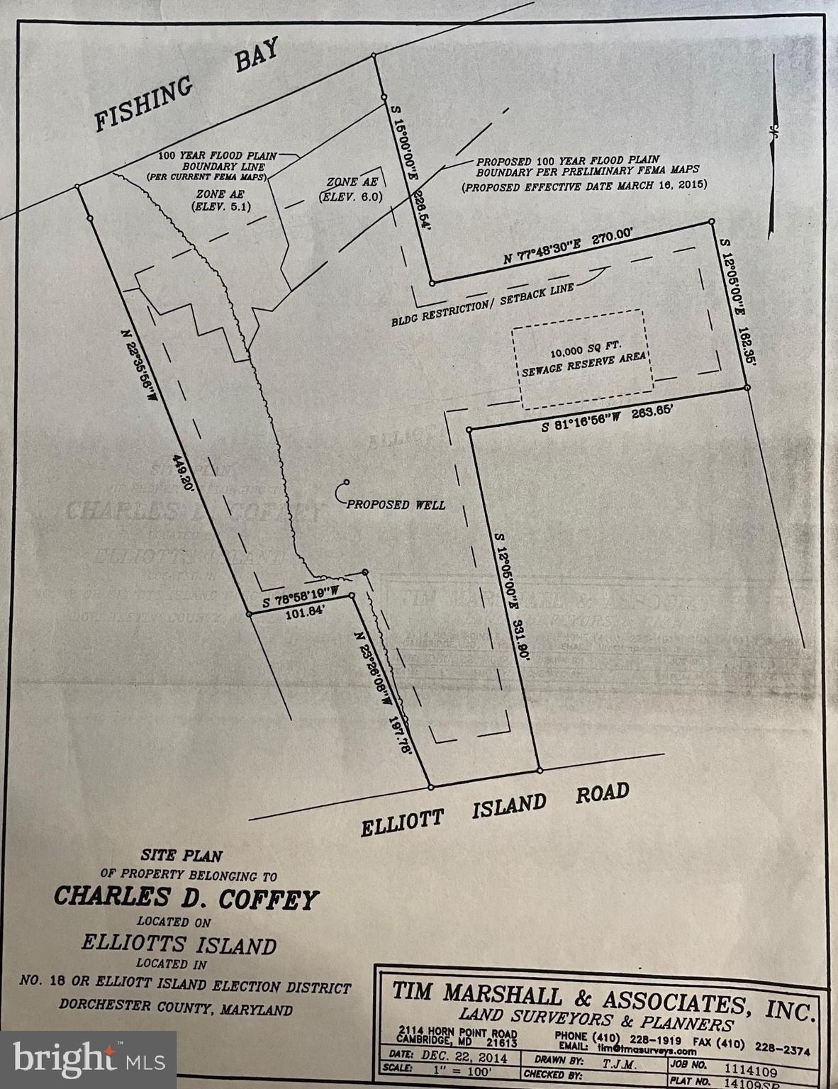 2232 Elliott Island Road Vienna, MD 21869 - Photo 21 of 23 Location Drawing-No Flood Insurance