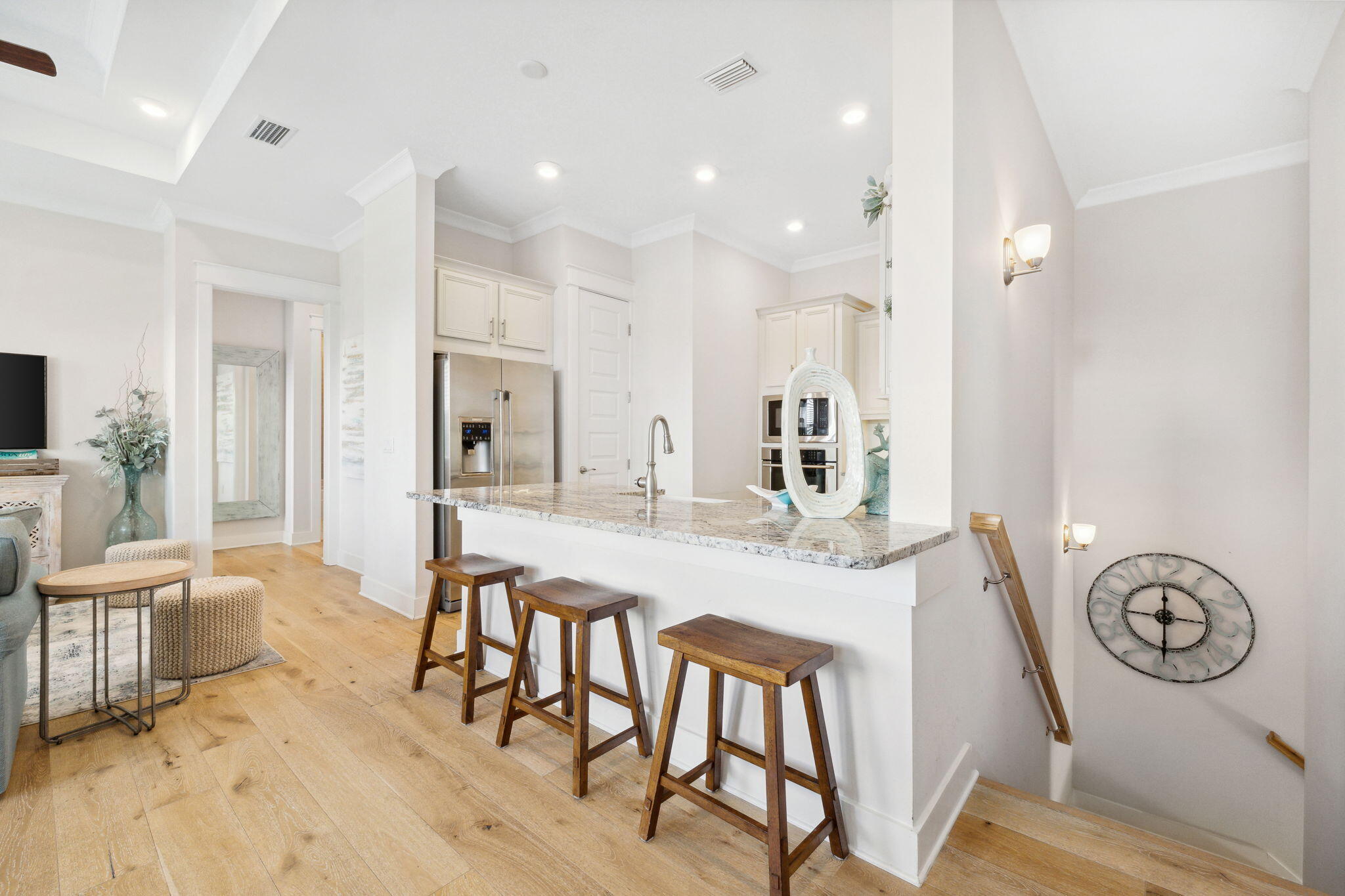 117 West W Pine, Unit C Inlet Beach, FL 32461 - Photo 13 of 45 a large kitchen with a table and chairs