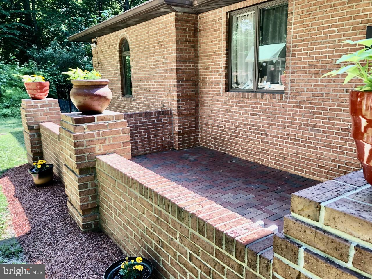6402 Hickory Bend Road Brandywine, MD 20613 - Photo 6 of 50 FRONT BRICK PATIO