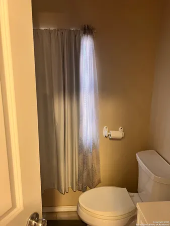 a view of a bathroom