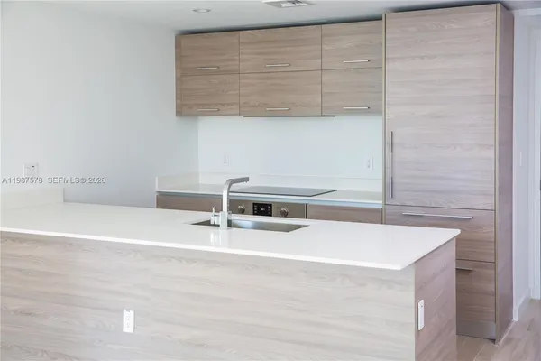 a close view of sink