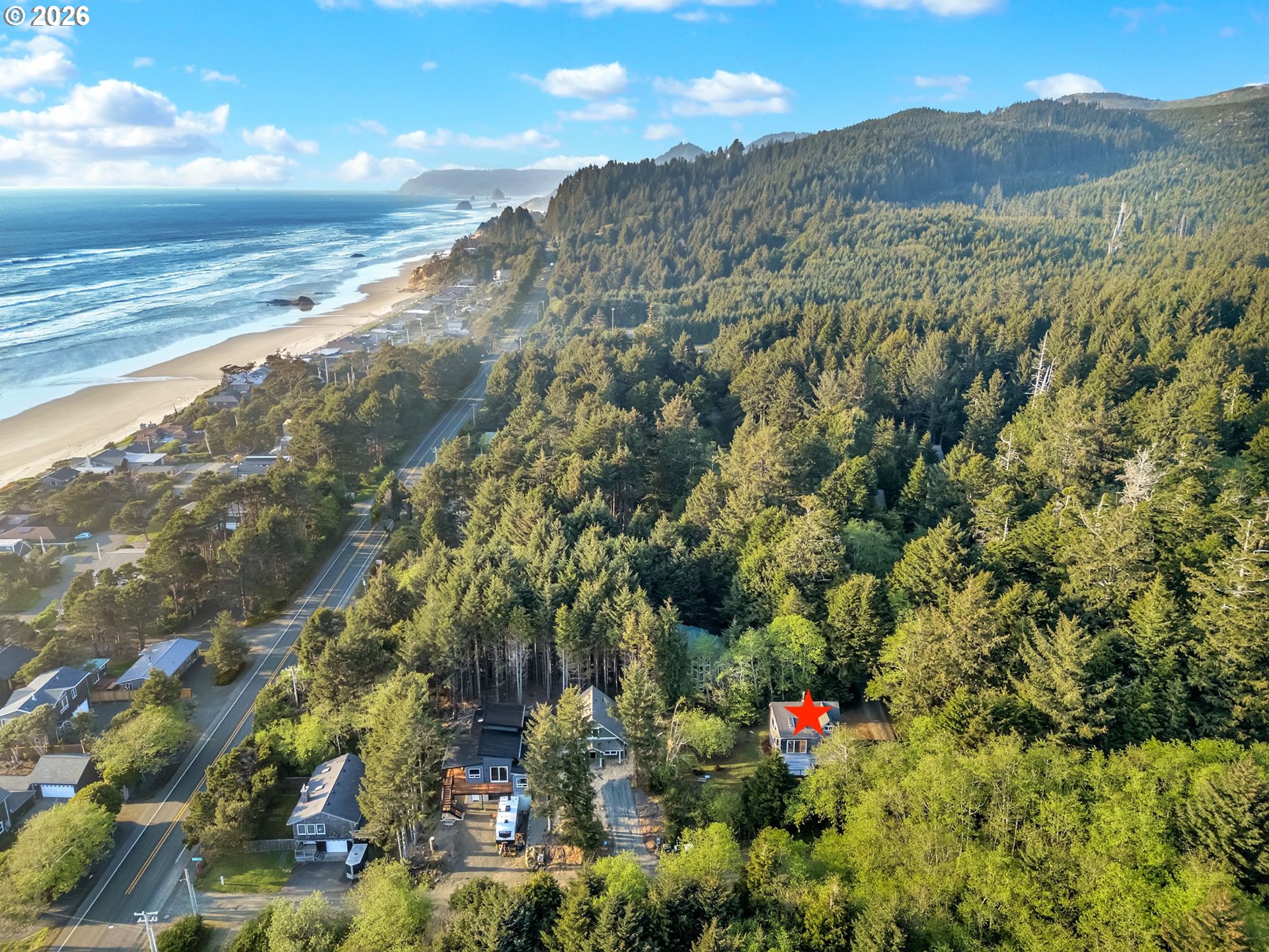 80248 Woodland Heights Road Arch Cape, OR 97102 - Photo 2 of 33 a view of city and mountain