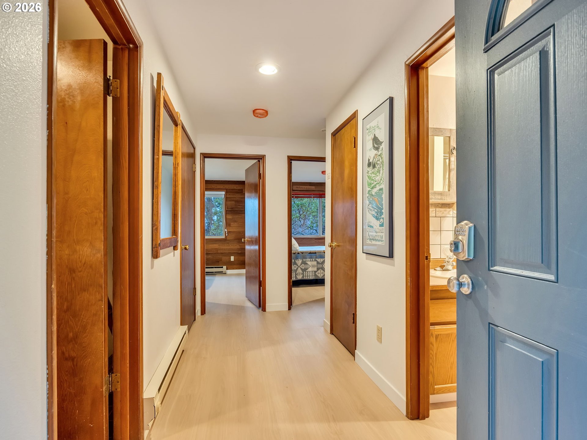 80248 Woodland Heights Road Arch Cape, OR 97102 - Photo 26 of 33 a view of an entryway with wooden floor