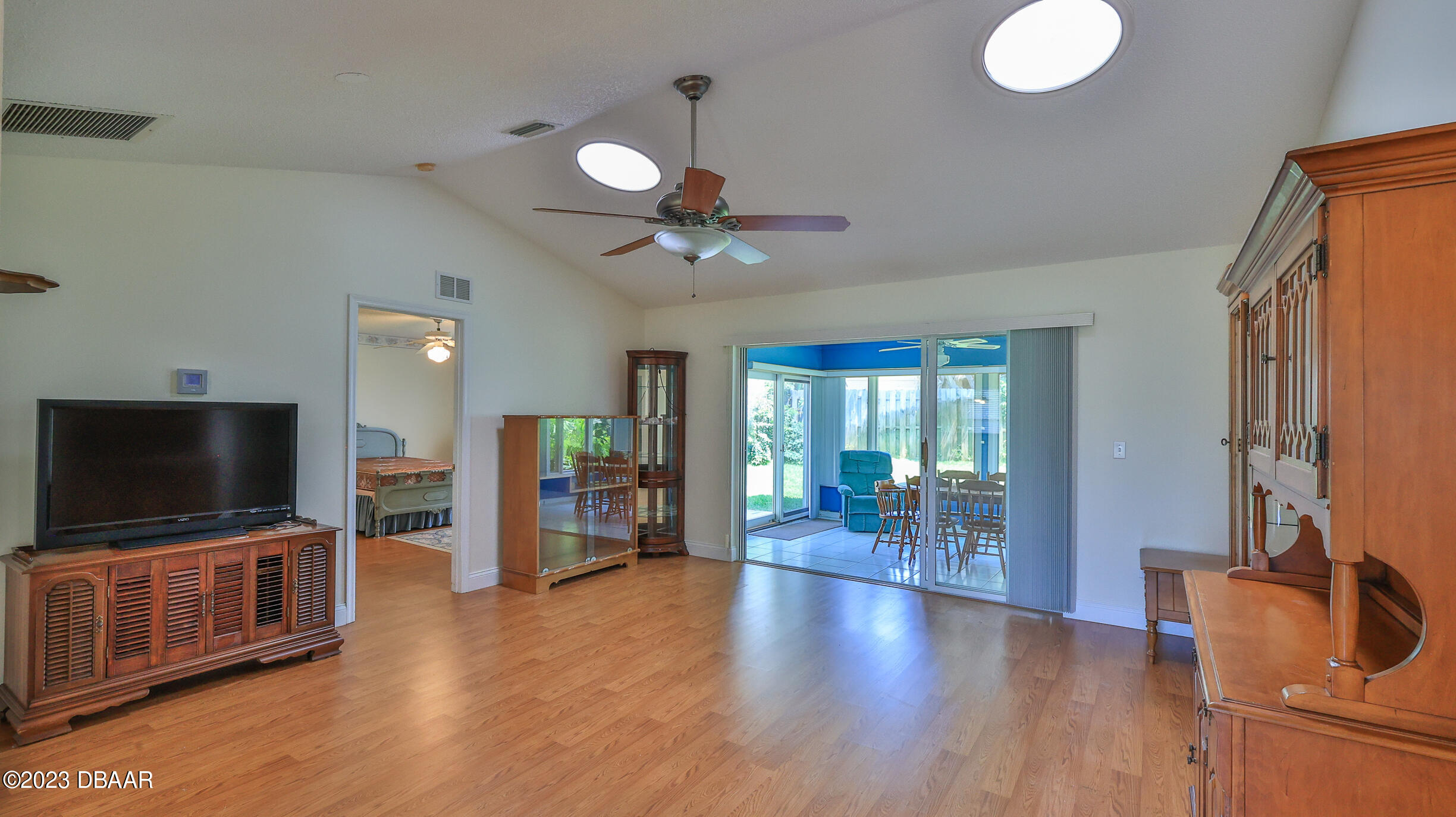107 Sandpiper Ridge Drive Ormond Beach, FL 32176 - Photo 12 of 53 a view of a livingroom with furniture and a flat screen tv