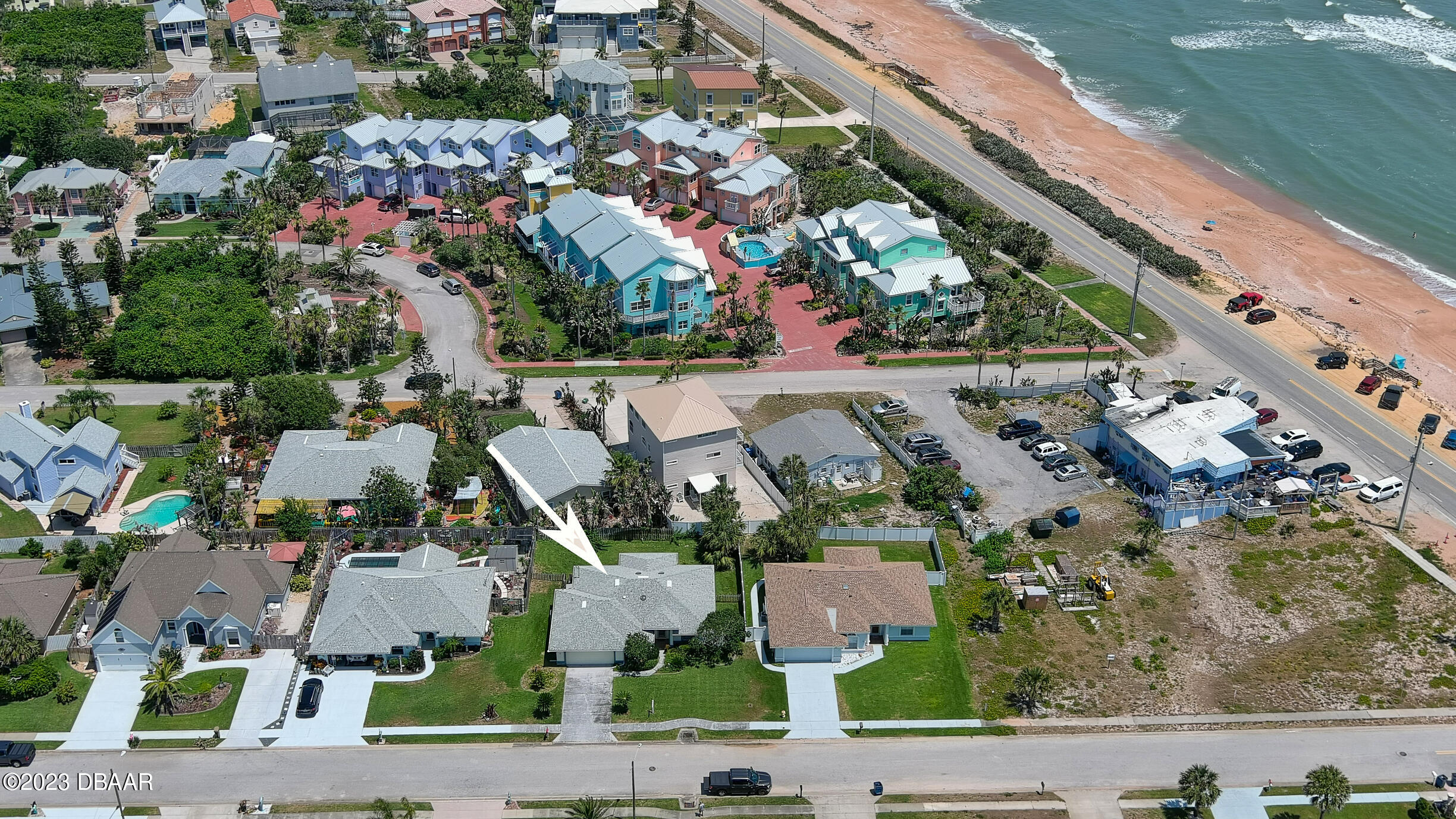 107 Sandpiper Ridge Drive Ormond Beach, FL 32176 - Photo 34 of 53 an aerial view of residential houses with outdoor space