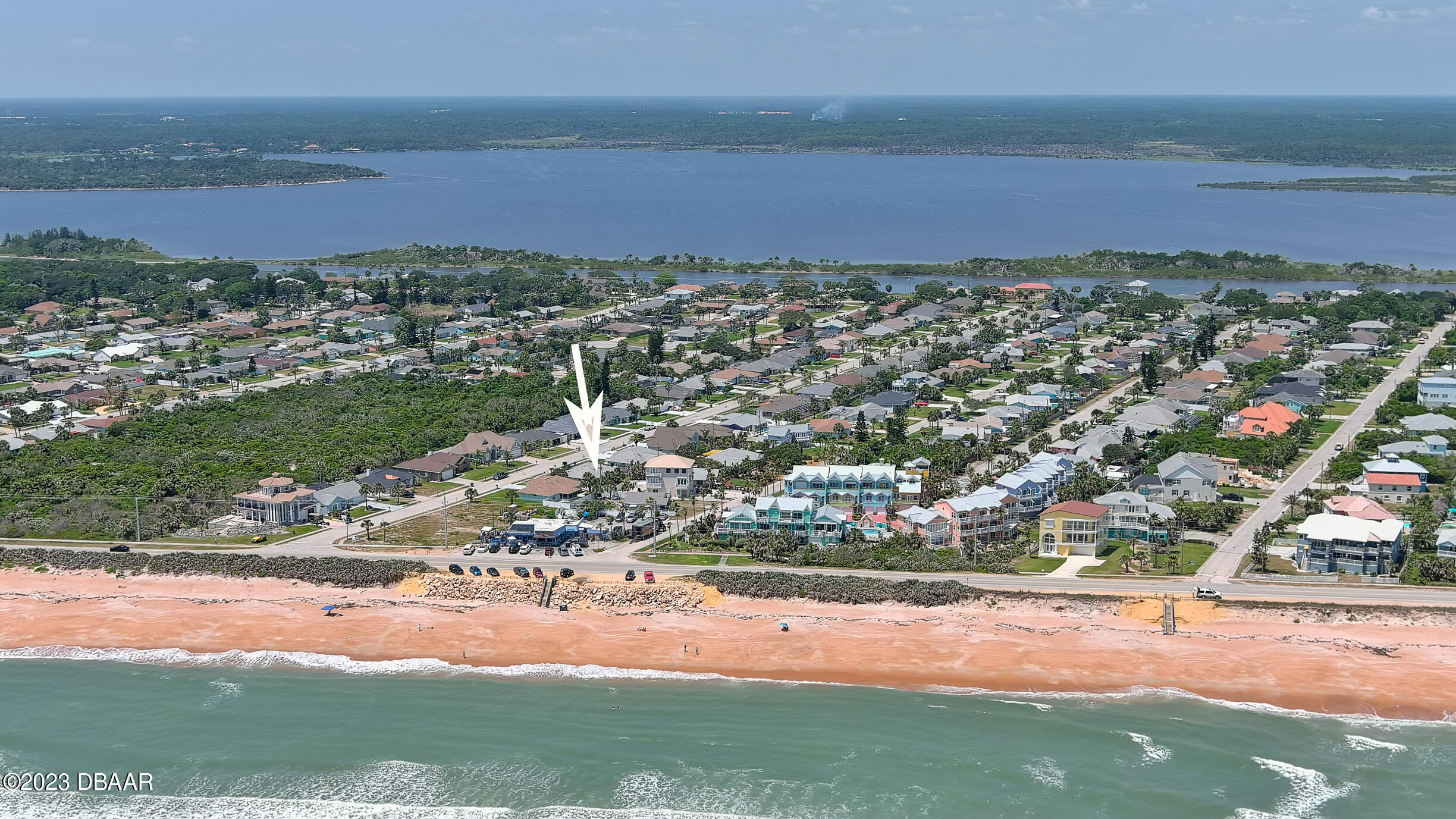107 Sandpiper Ridge Drive Ormond Beach, FL 32176 - Photo 45 of 53 a view of an ocean and city