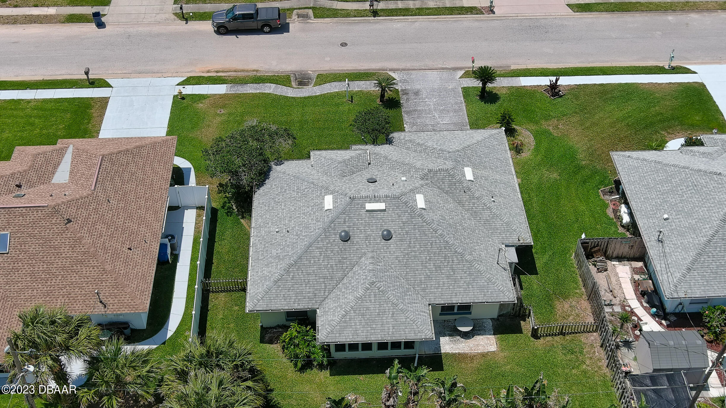107 Sandpiper Ridge Drive Ormond Beach, FL 32176 - Photo 5 of 53 an aerial view of a house with outdoor space and a lake view