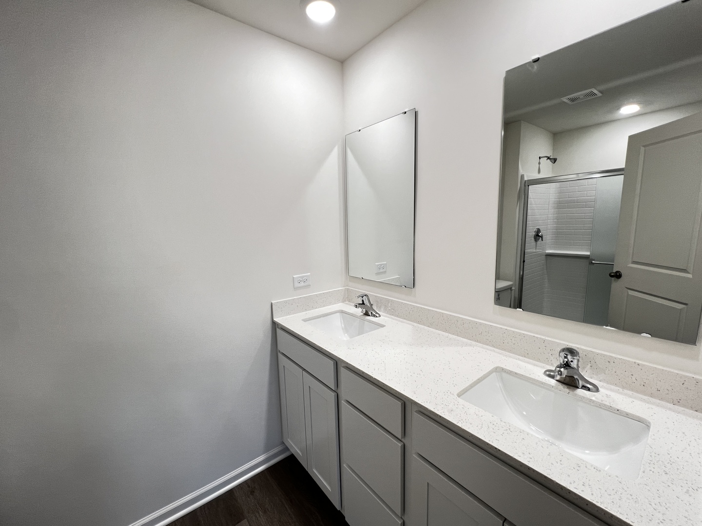396 Summit Circle Lombard, IL 60148 - Photo 13 of 48 a bathroom with a sink and a mirror