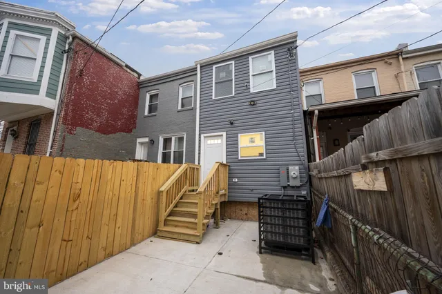 a view of a house with a door