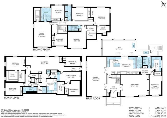 $2,299,000 | 11 Golar Drive, Monsey, NY 10952