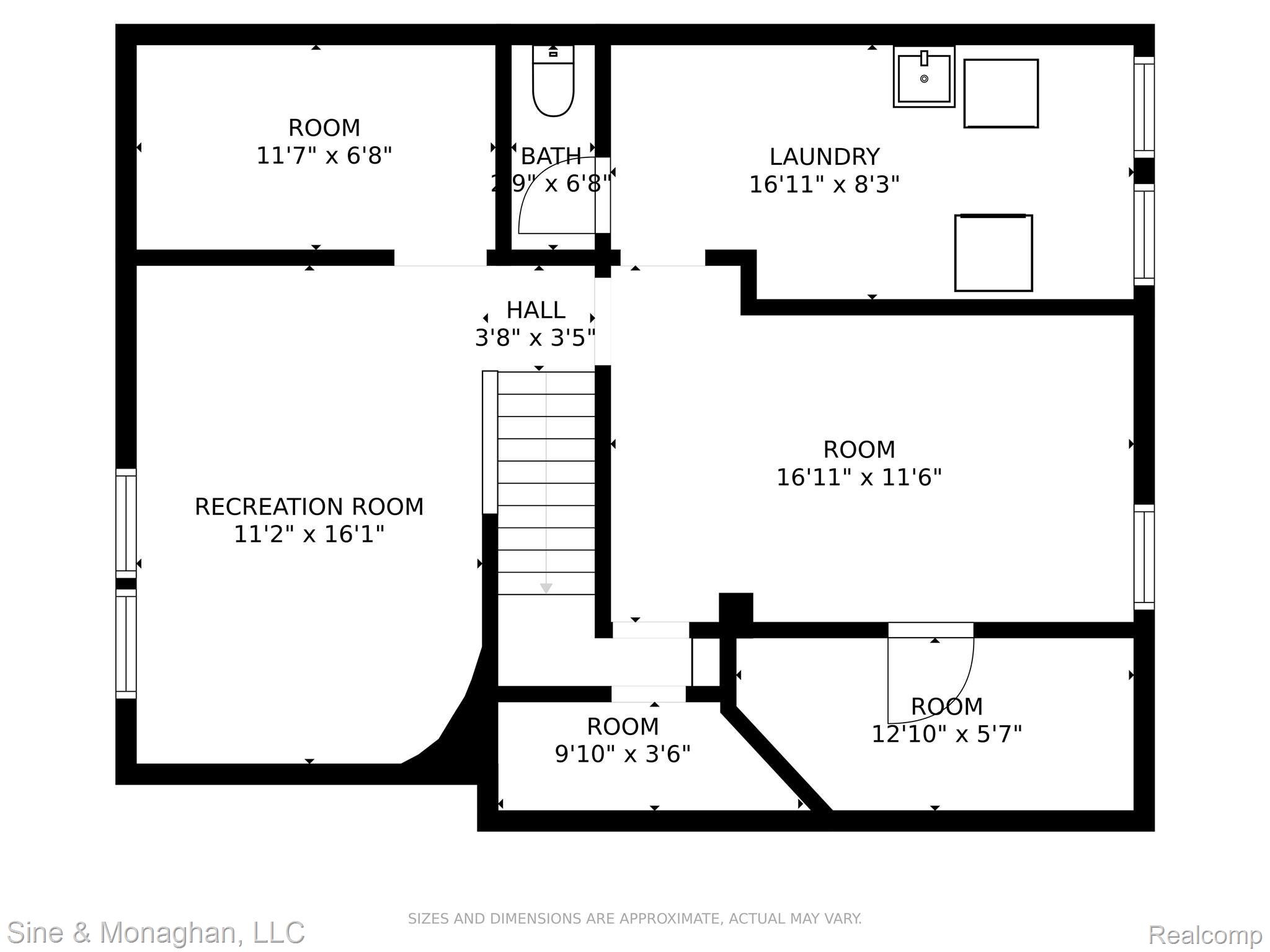 342 Touraine Road Grosse Pointe, MI 48236 - Photo 49 of 49 single-floor-dim_0.jpg
