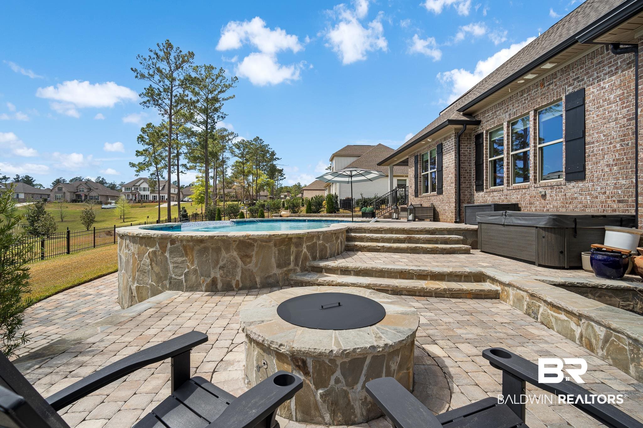 8664 Danube Court Daphne, AL 36526 - Photo 31 of 50 Fire Pit and Hot Tub
