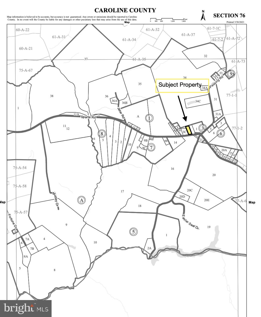 76-3-3a Sparta Road Milford, VA 22514 - Photo 3 of 3 walk in entryway