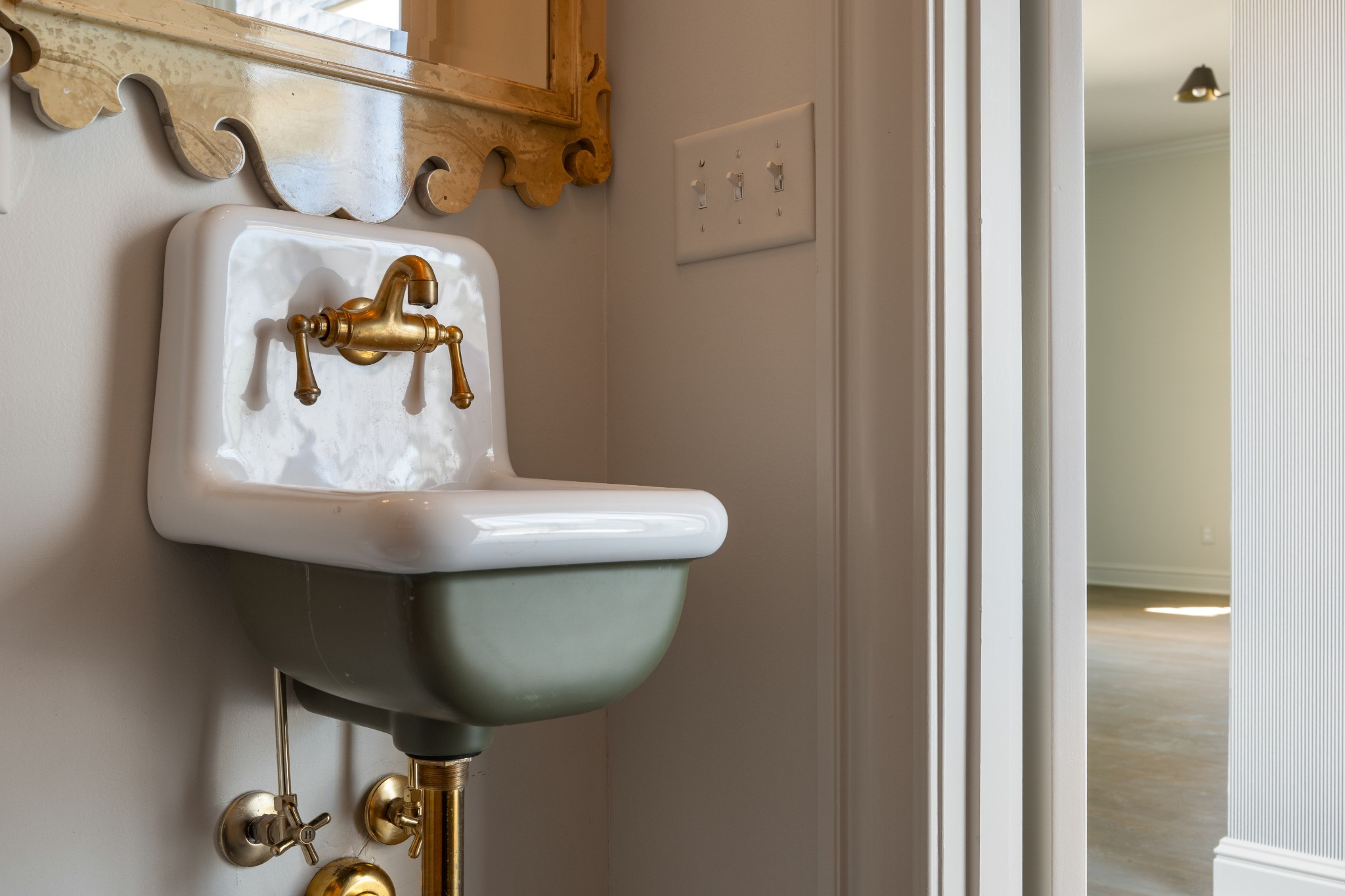 896 Sneed Road West Franklin, TN 37069 - Photo 26 of 55 a bathroom with a sink and mirror