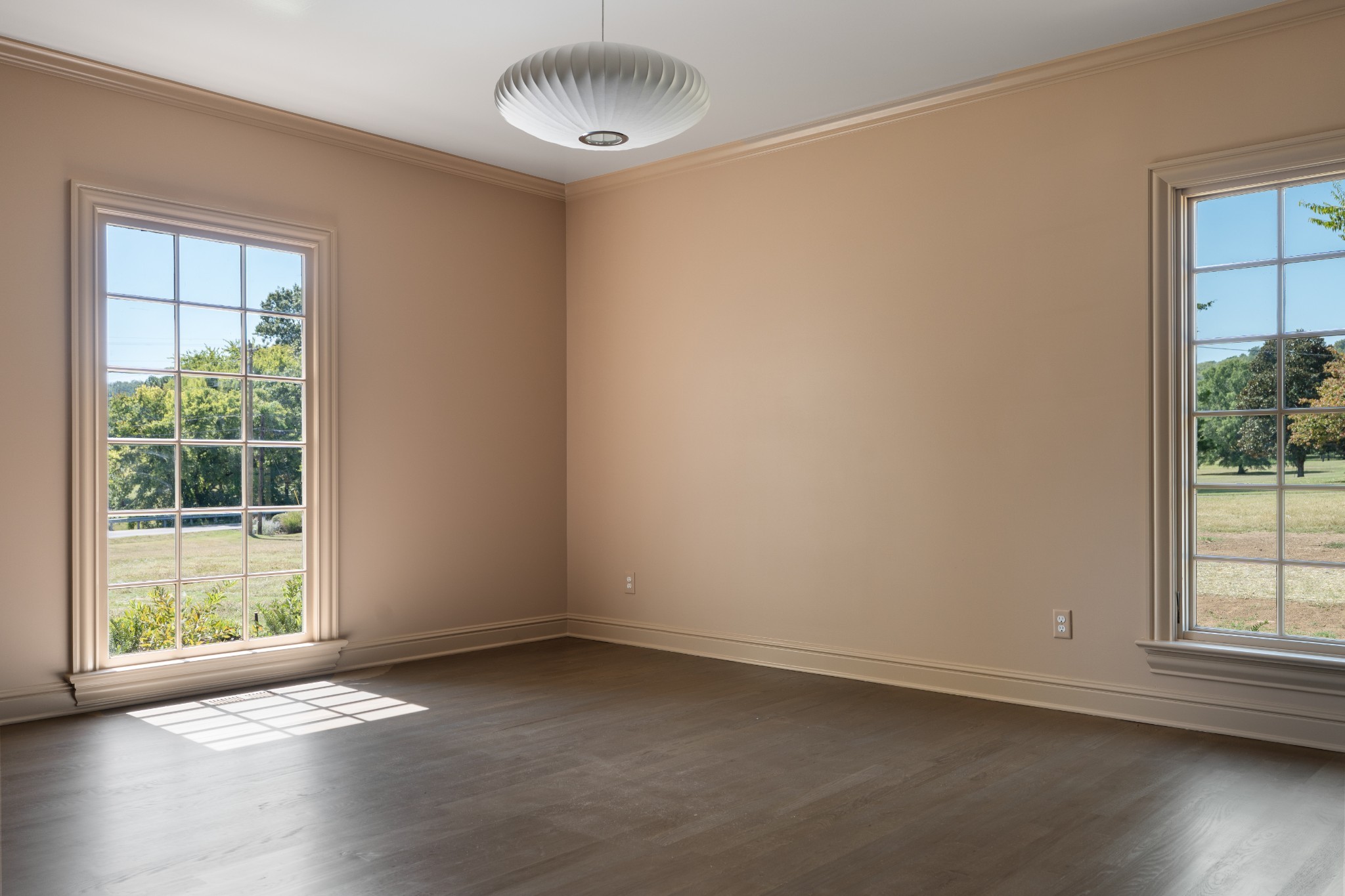 896 Sneed Road West Franklin, TN 37069 - Photo 30 of 55 an empty room with wooden floor and windows