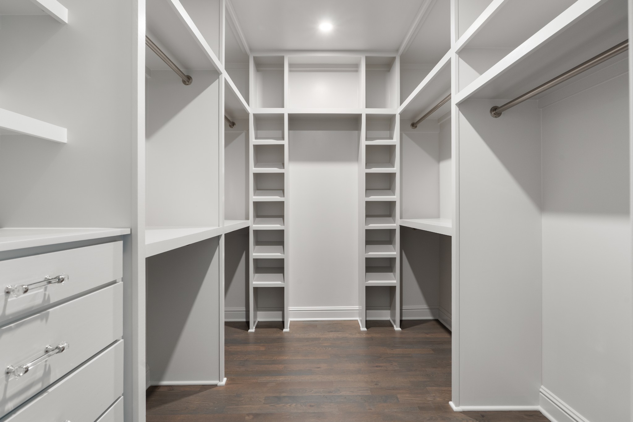 896 Sneed Road West Franklin, TN 37069 - Photo 39 of 55 a view of walk in closet with empty racks