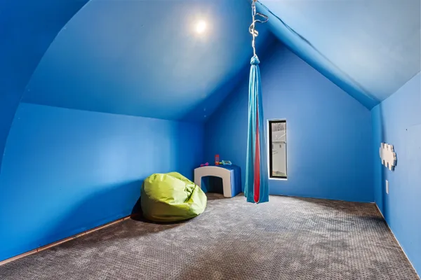 a room with storage and utility
