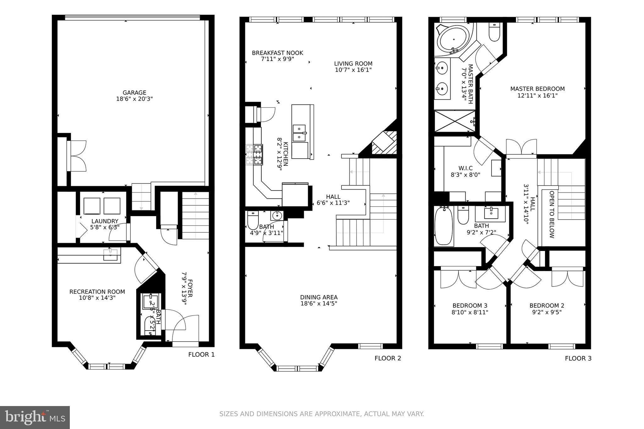 10229 Rutland Round Road, Unit 35 Columbia, MD 21044 - Photo 49 of 49 Floor Plan - All Levels