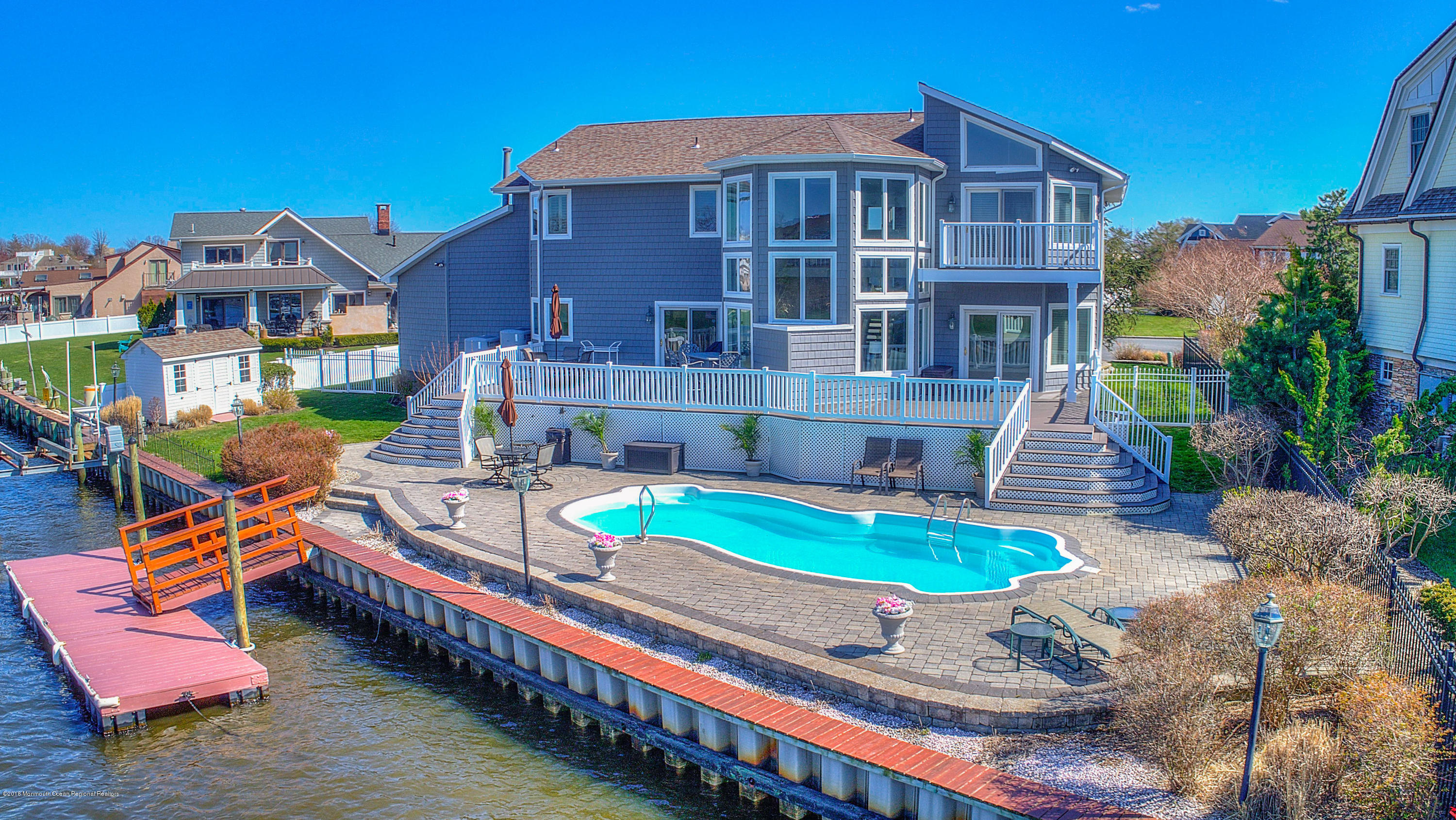 22 Gull Point Road Monmouth Beach, NJ 07750 - Photo 61 of 89 Aerial
