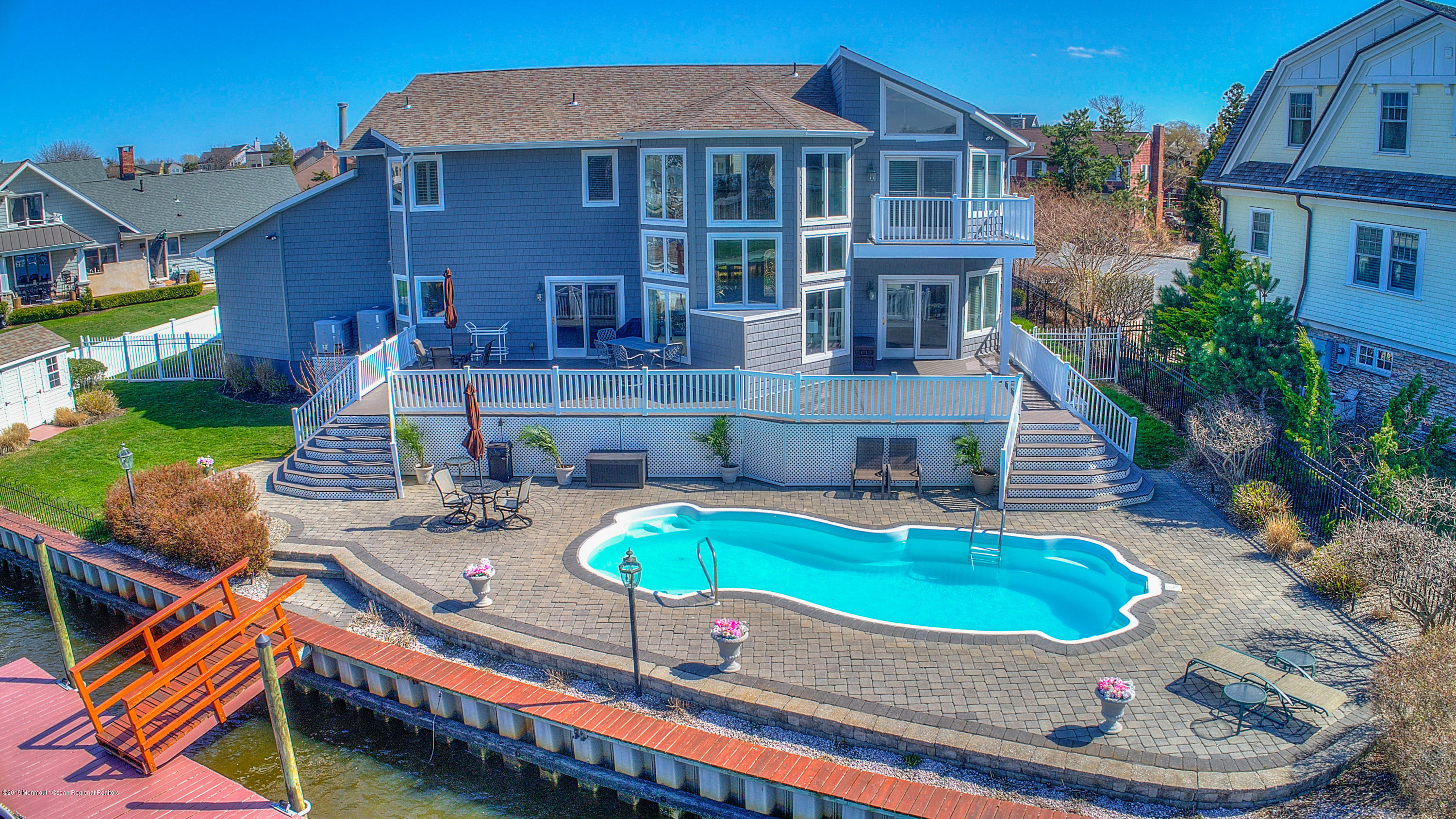 22 Gull Point Road Monmouth Beach, NJ 07750 - Photo 64 of 89 Aerial