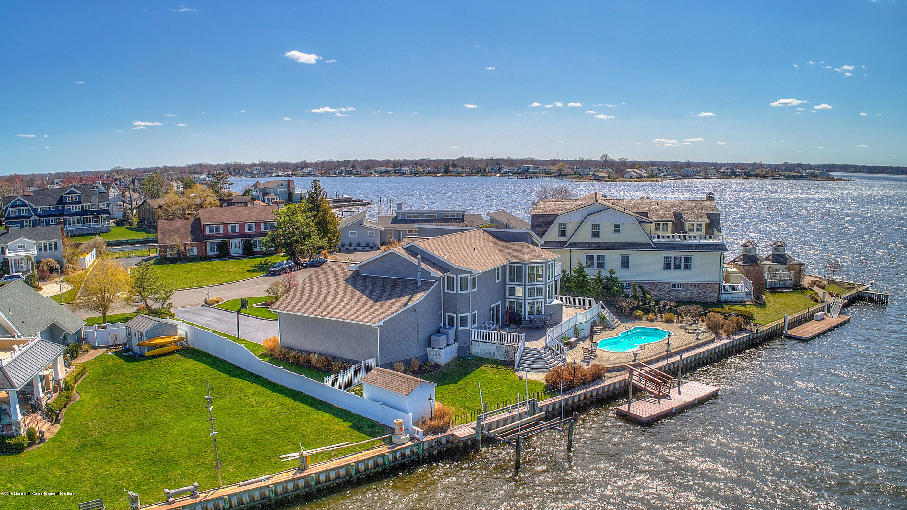 22 Gull Point Road Monmouth Beach, NJ 07750 - Photo 68 of 89 Aerial