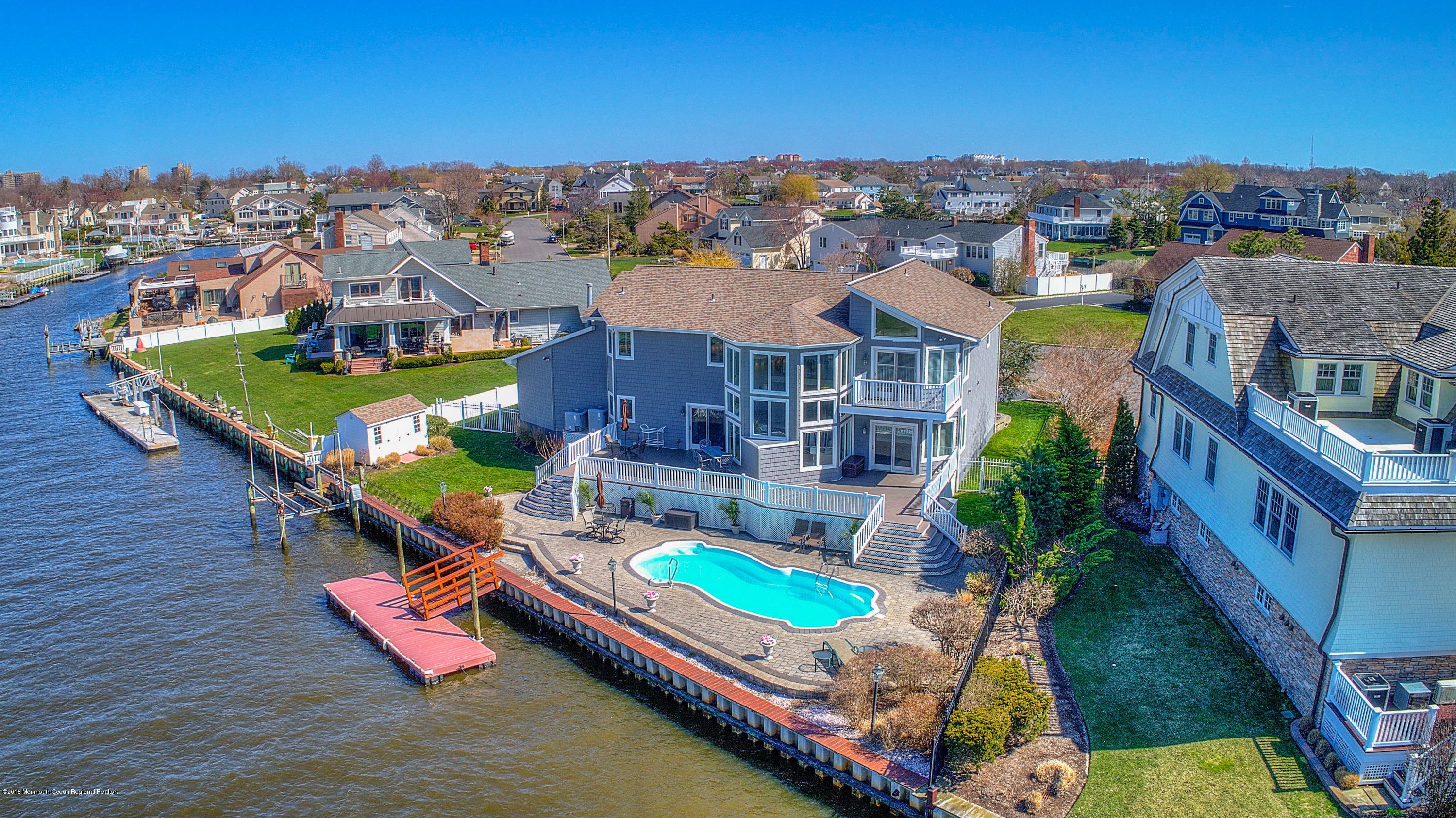 22 Gull Point Road Monmouth Beach, NJ 07750 - Photo 69 of 89 22 Gull Point Drone Online-22