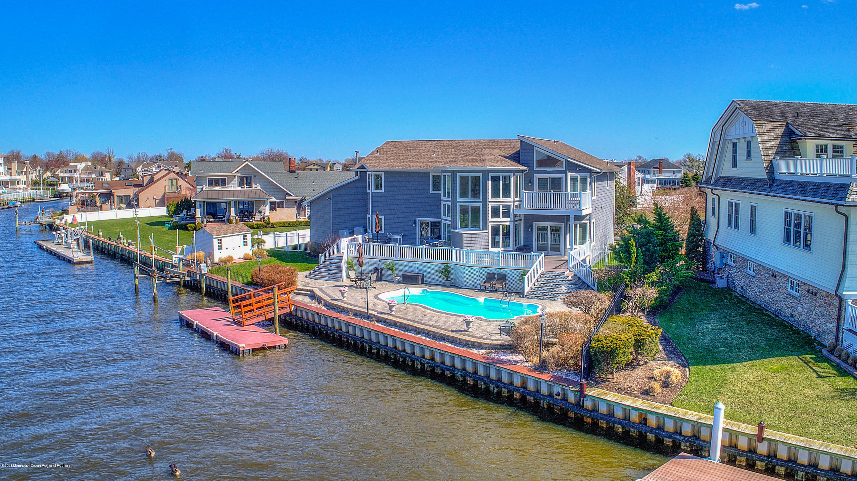 22 Gull Point Road Monmouth Beach, NJ 07750 - Photo 70 of 89 Aerial